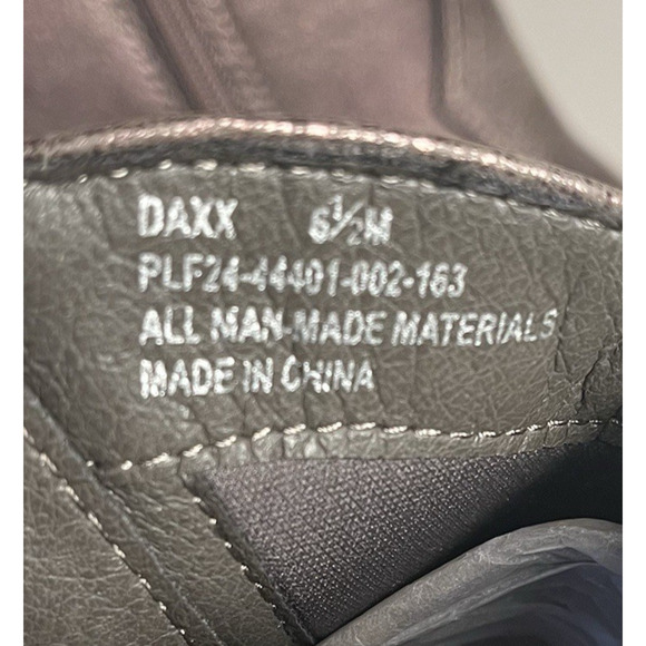 Frye and Co Daxx Stacked Heel Cowboy Boots Platinum Western Shoes Women's 6.5 - Picture 13 of 14